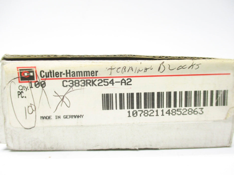 CUTLER HAMMER C383RK254-A2 (PKG OF 100) NSMP