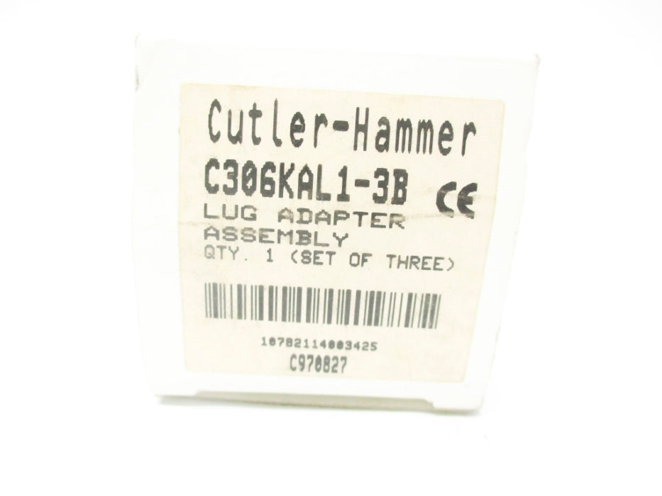 CUTLER HAMMER C306KAL1-3B SER. A1 (PKG OF 3) NSMP