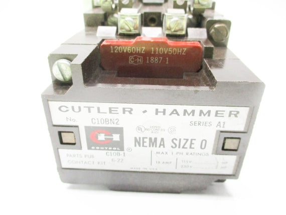 CUTLER HAMMER C10BN2 SER. A1 120V UNMP