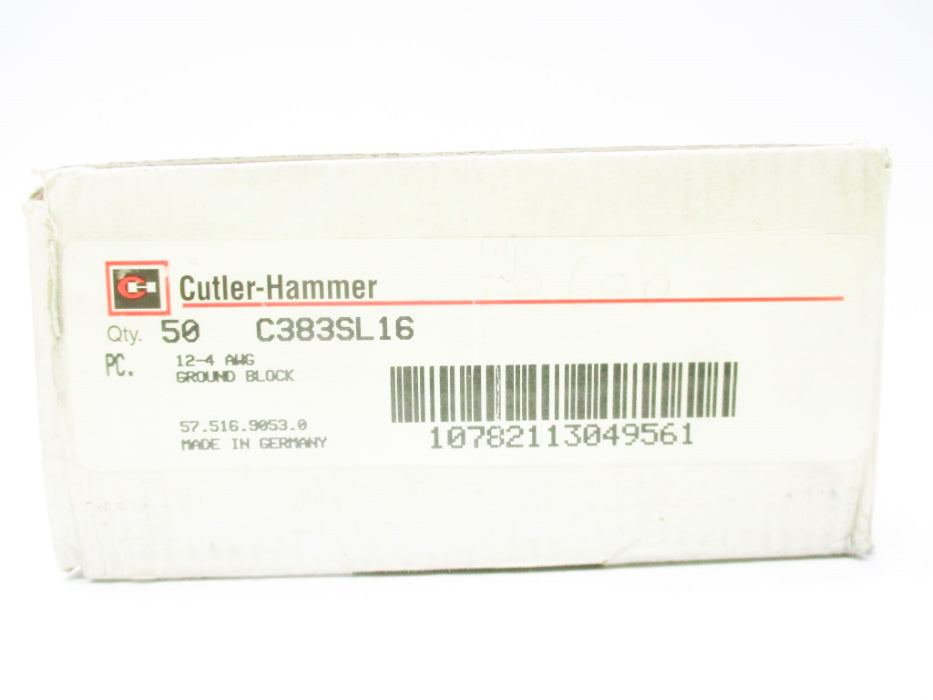 CUTLER HAMMER C383SL16 (PKG OF 50) NSMP