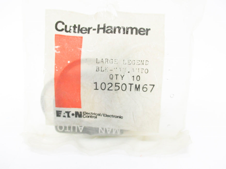 CUTLER HAMMER 10250TM67 (PKG OF 10) NSMP