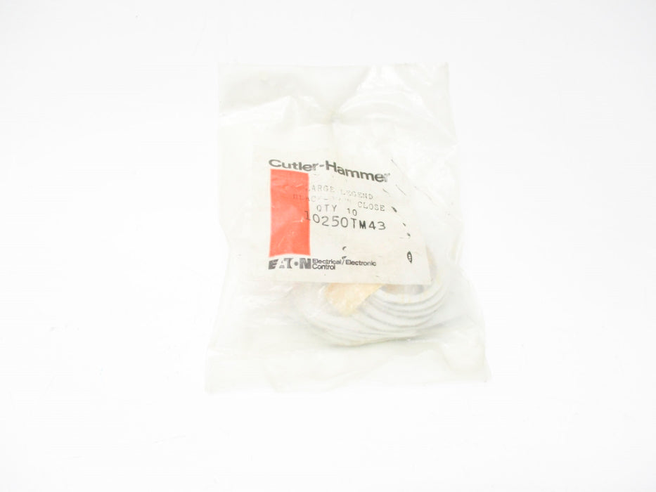 CUTLER HAMMER 10250TM43 (PKG OF 10) NSMP