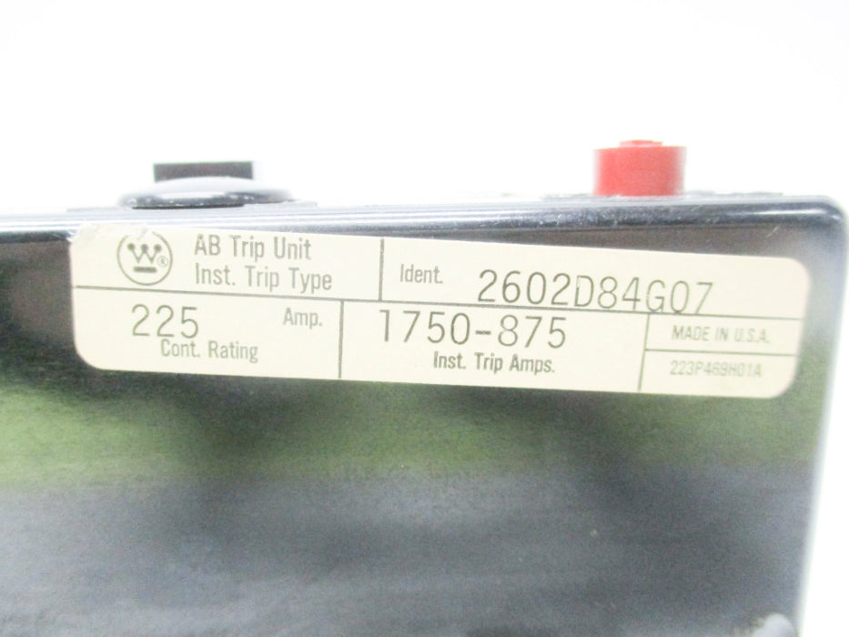 WESTINGHOUSE 2602D84G07 UNMP