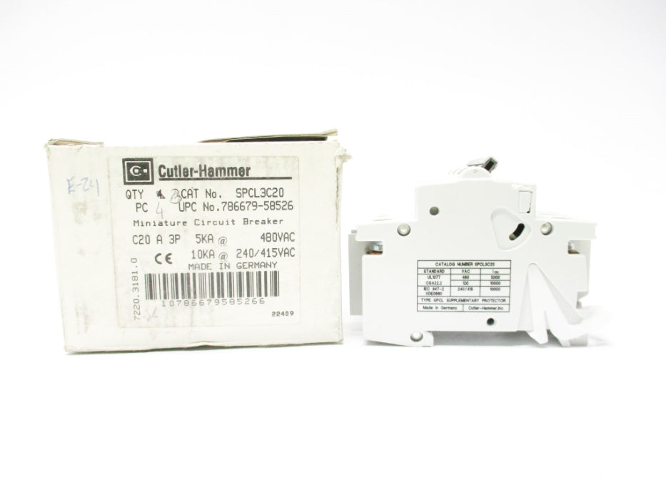 CUTLER HAMMER SPCL3C20 480V (PKG OF 4) NSMP