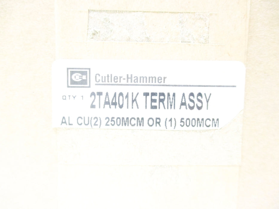 CUTLER HAMMER 2TA401K (PKG OF 2) NSMP