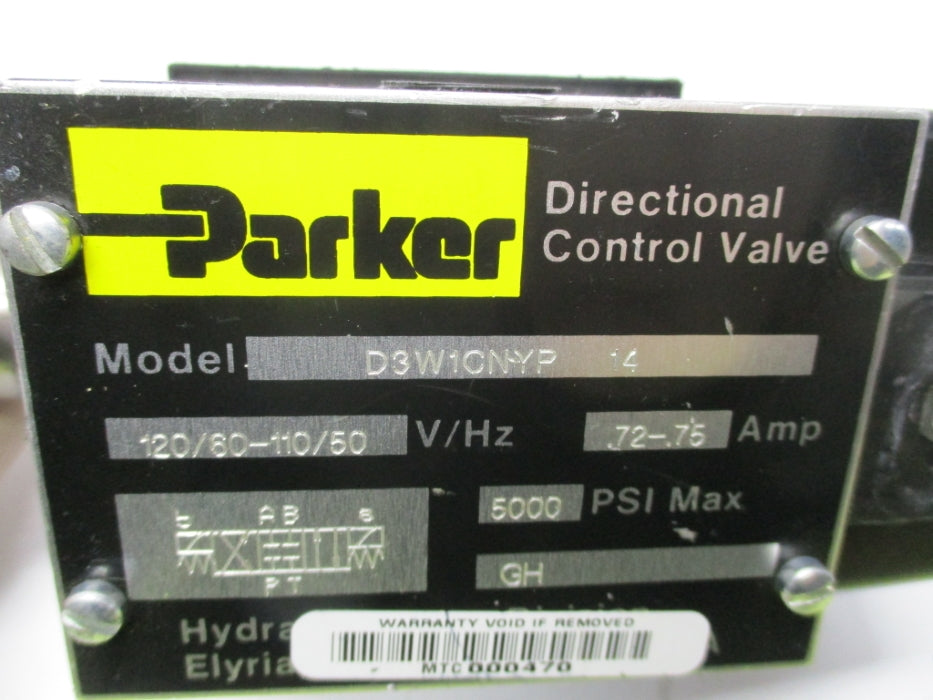 PARKER D3W1CNYP14 NSNP