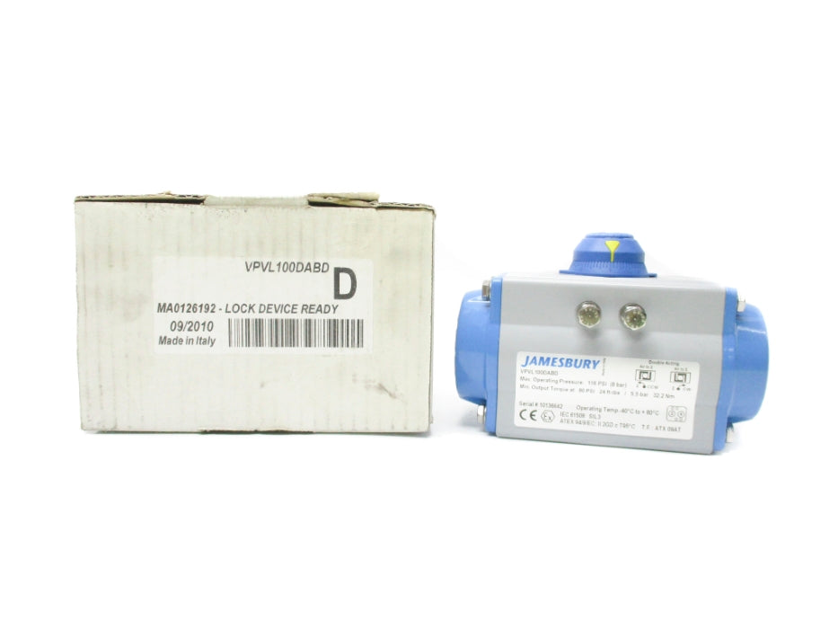 JAMESBURY VPVL100DABD 116PSI NSMP