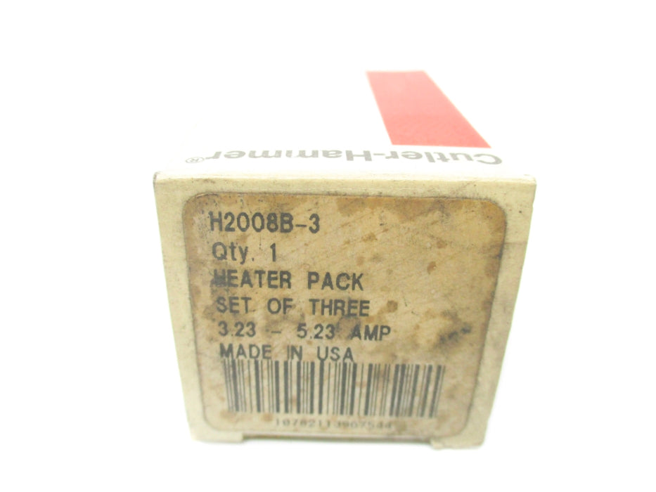 CUTLER HAMMER H2008B-3 (PKG OF 3) NSMP