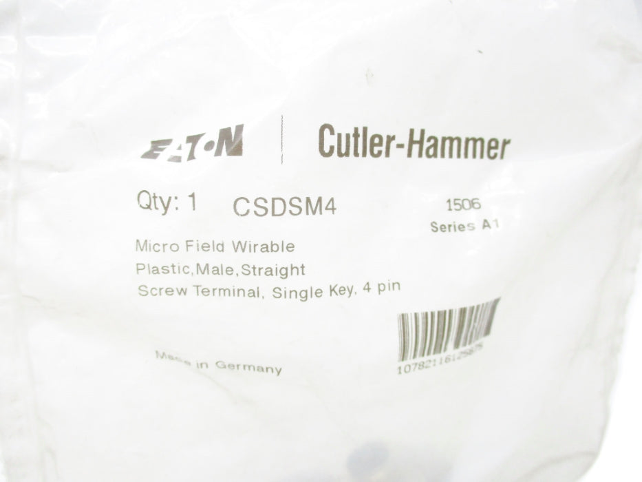CUTLER HAMMER CSDSM4 SER. A1 NSMP