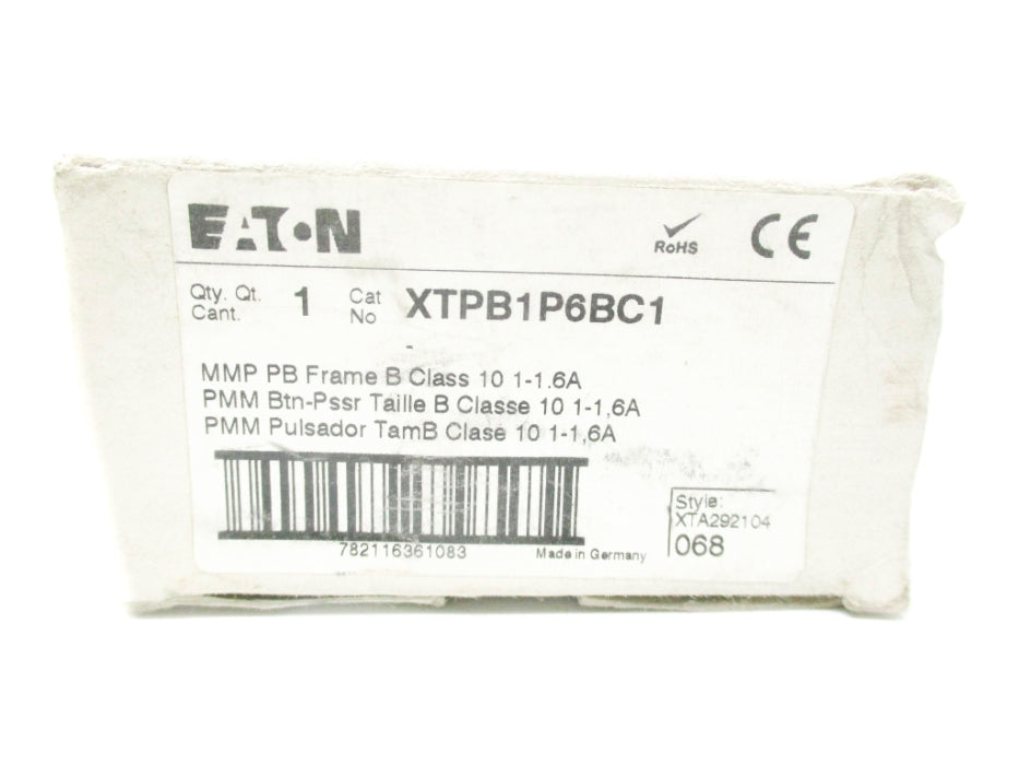 CUTLER HAMMER XTPB1P6BC1 NSMP