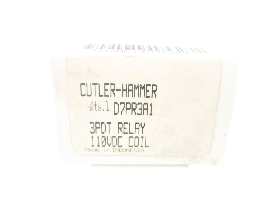 CUTLER HAMMER D7PR3A1 110V NSMP
