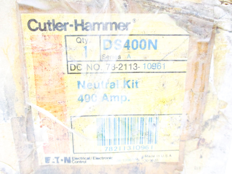 CUTLER HAMMER DS400N SER. A NSMP