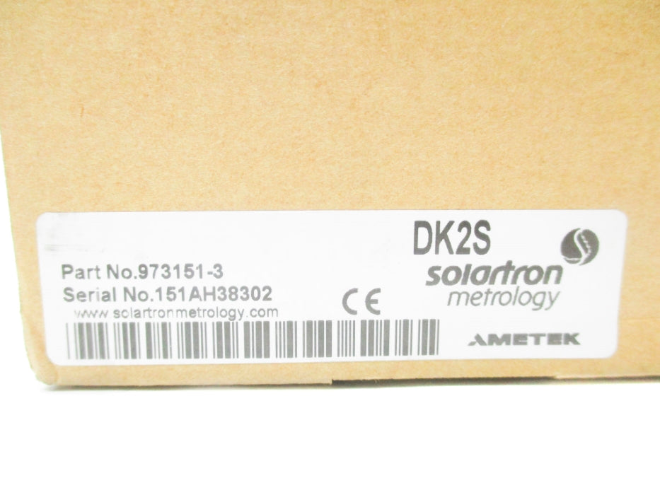 AMETEK DK2S 973151-3 NSMP