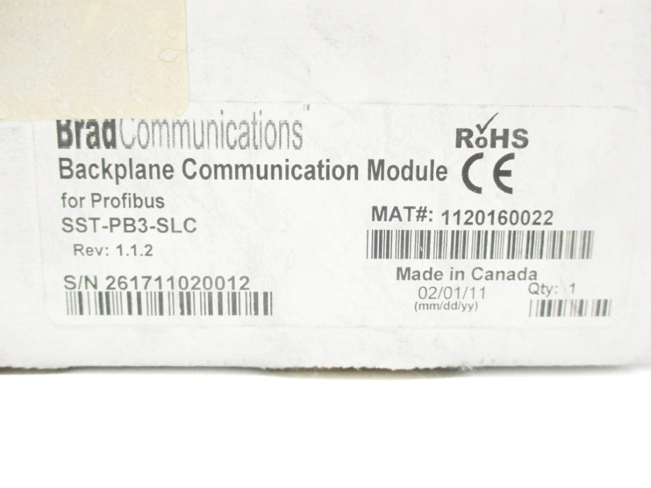BRAD COMMUNICATIONS SST-PB3-SLC NSFS