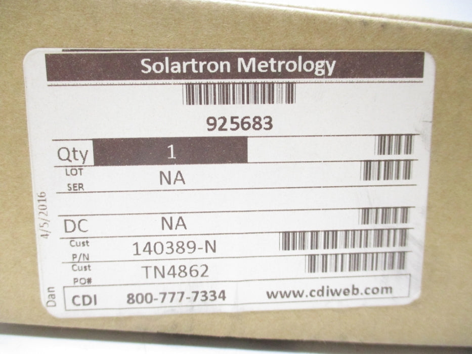 SOLARTRON 925683 BGR/1/S NSMP
