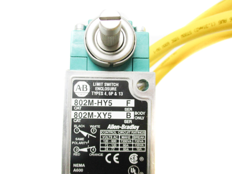 ALLEN BRADLEY 802M-HY5 SER. F (BR/WH) NSMP