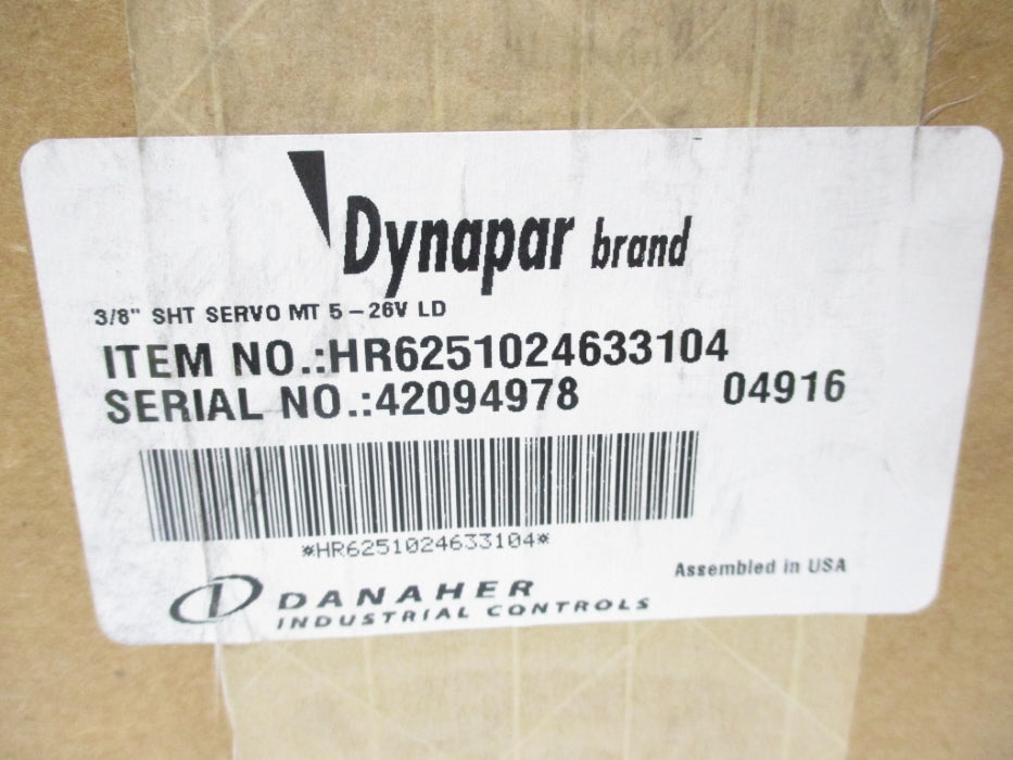 DYNAPAR HR6251024633104 NSFS