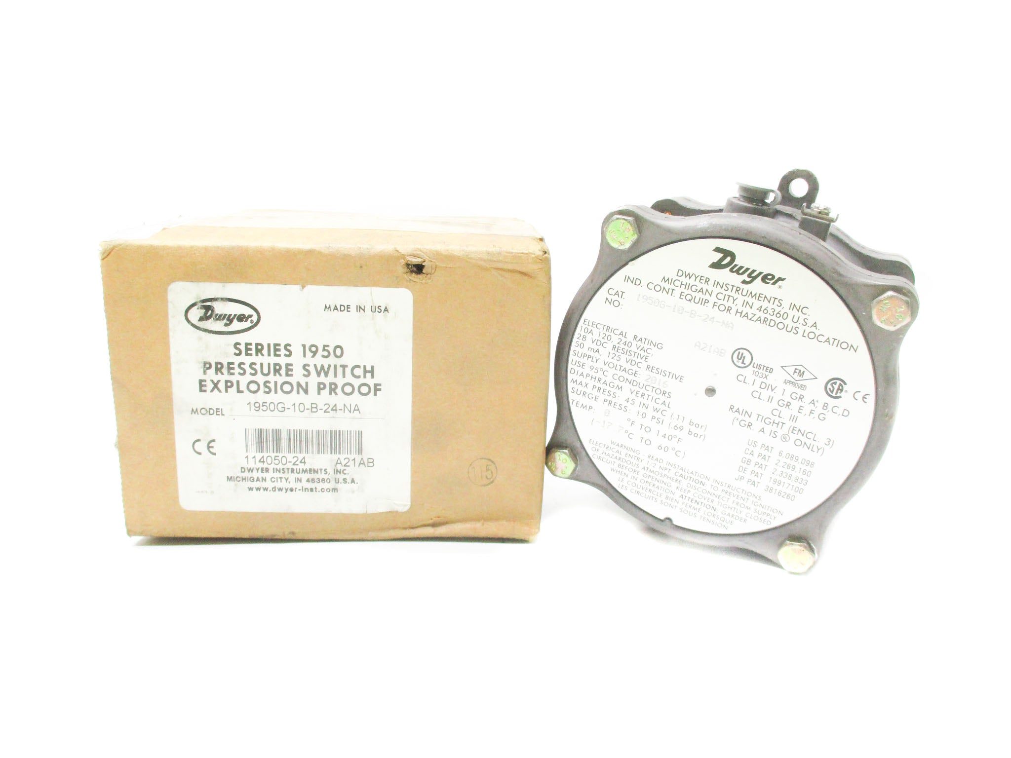 DWYER 1950G-10-B-24-NA NSMP