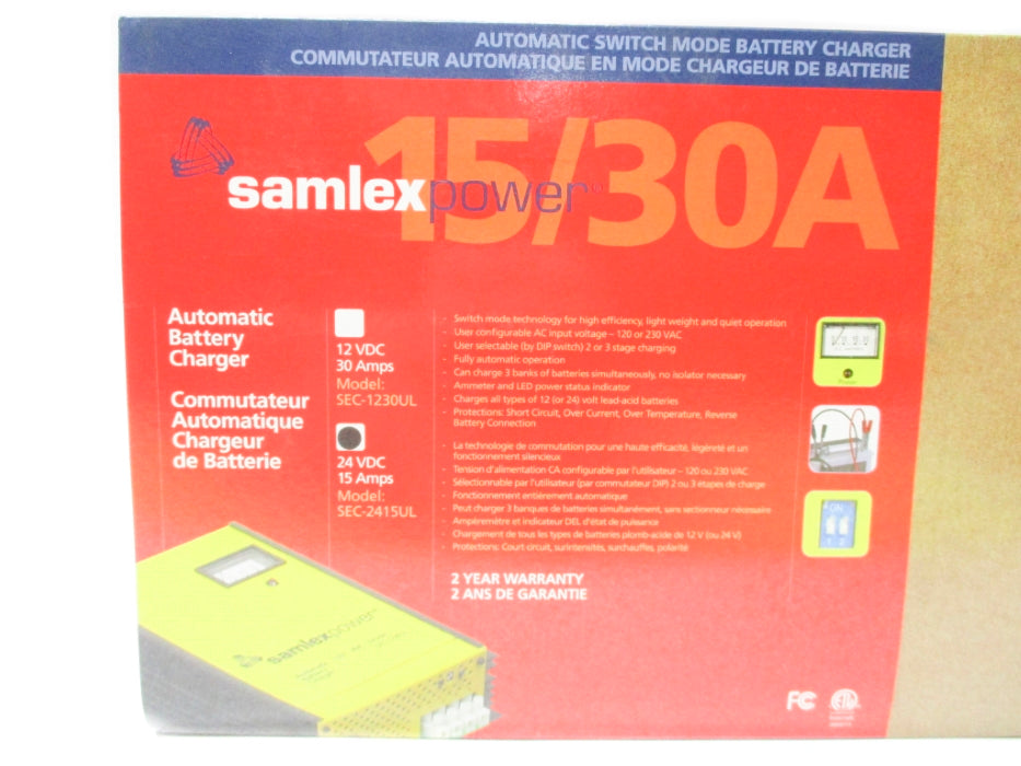 SAMLEX POWER SEC-2415UL NSMP