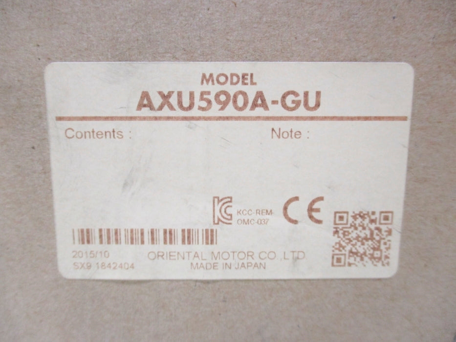 ORIENTAL MOTOR AXU590A-GU NSMP
