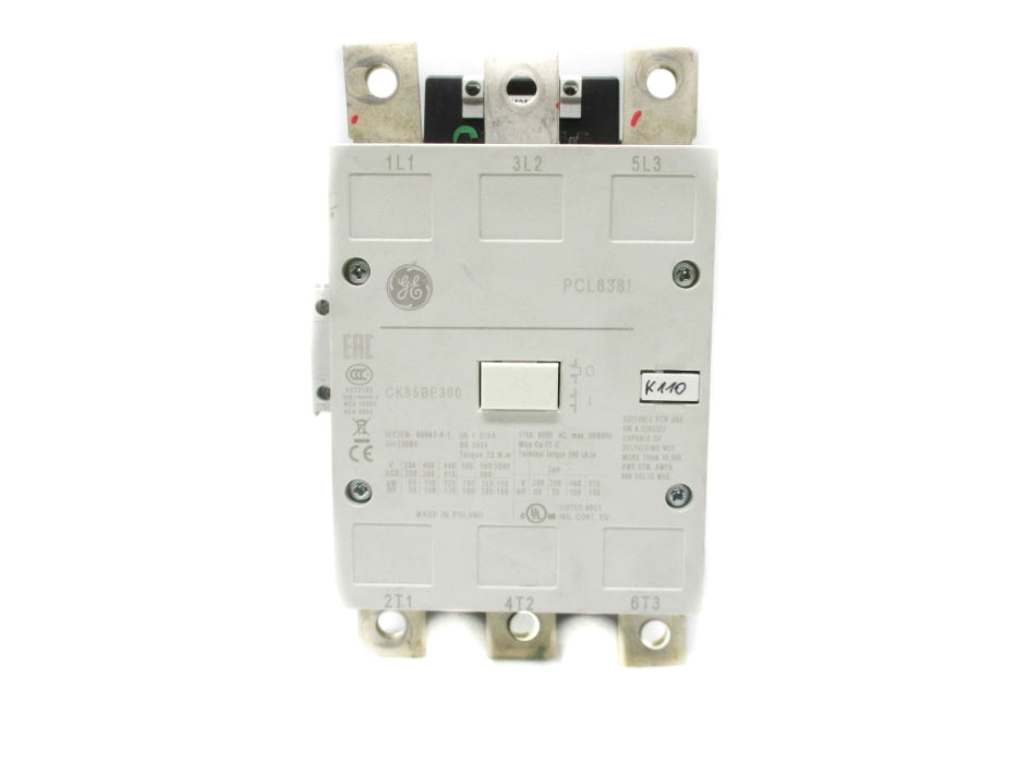 GENERAL ELECTRIC CK85BE300 600V (AS PICTURED) NUPI