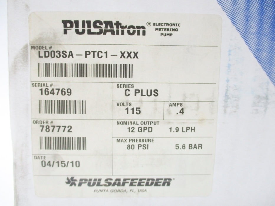 PULSATRON LD03SA-PTC1-XXX NSMP