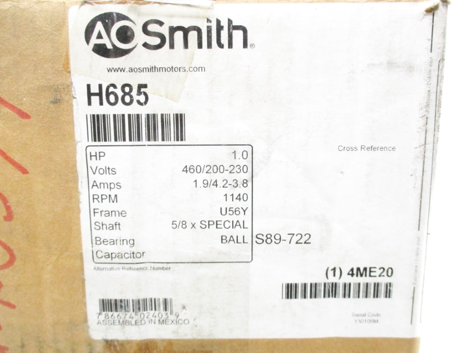 AO SMITH H685 NSMP