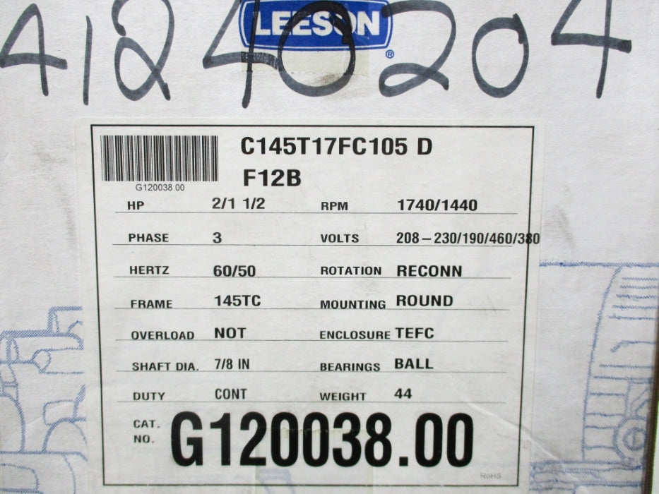LEESON G120038.00 NSMP