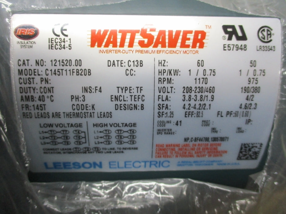 LEESON C145T11FB20B 121520.00 NSMP