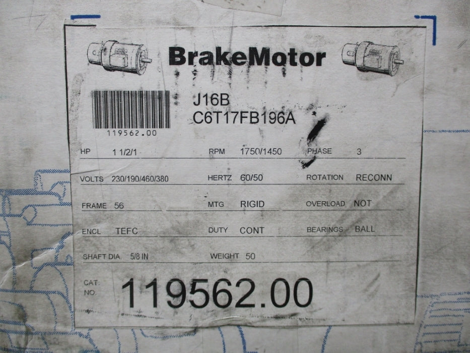 LEESON C6T17FB196A 119562.00 NSMP