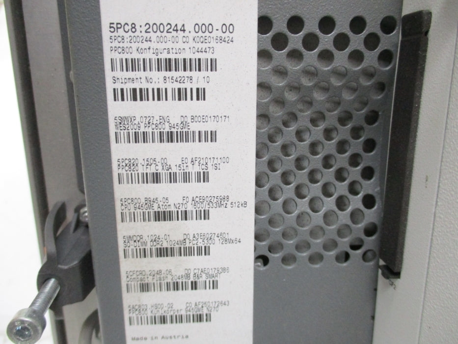 B&R 5PC820.1505-00 NSNP