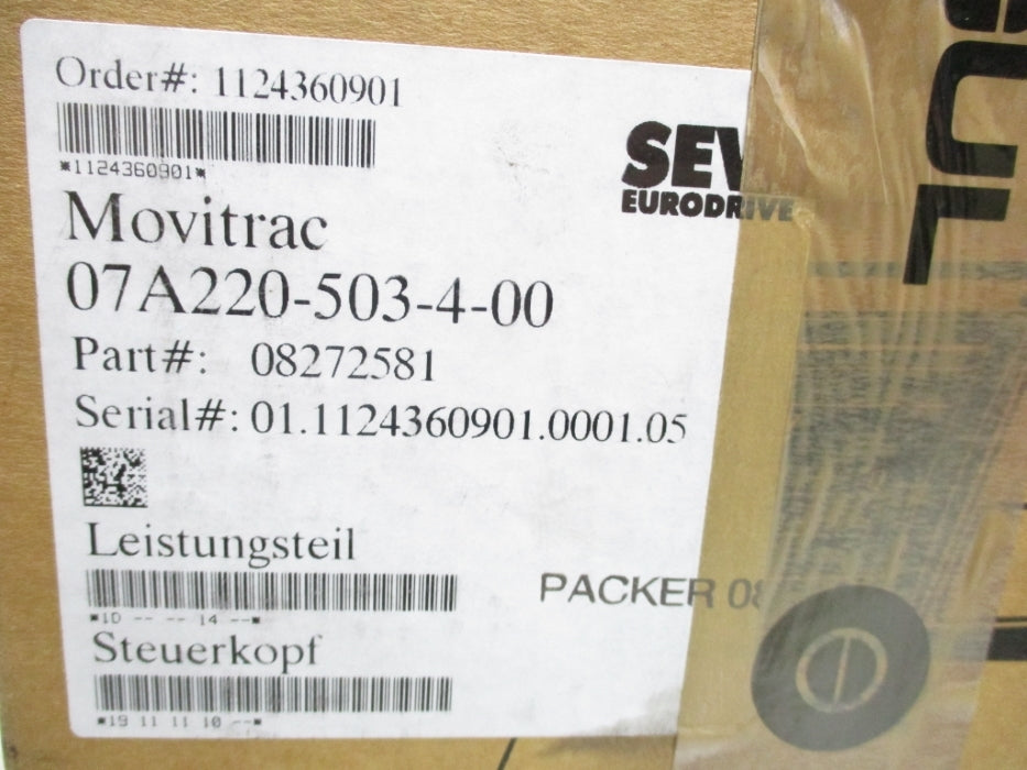 SEW EURODRIVE MC07A220-503-4-00 NSMP