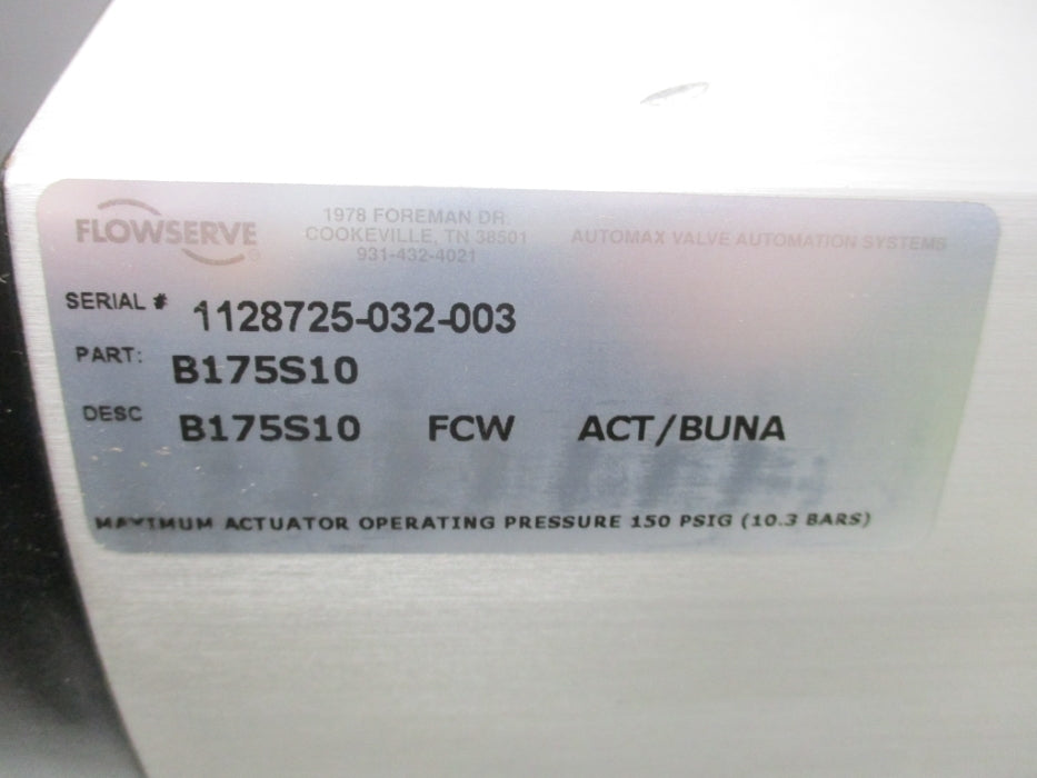 FLOWSERVE B175S10 NSNP