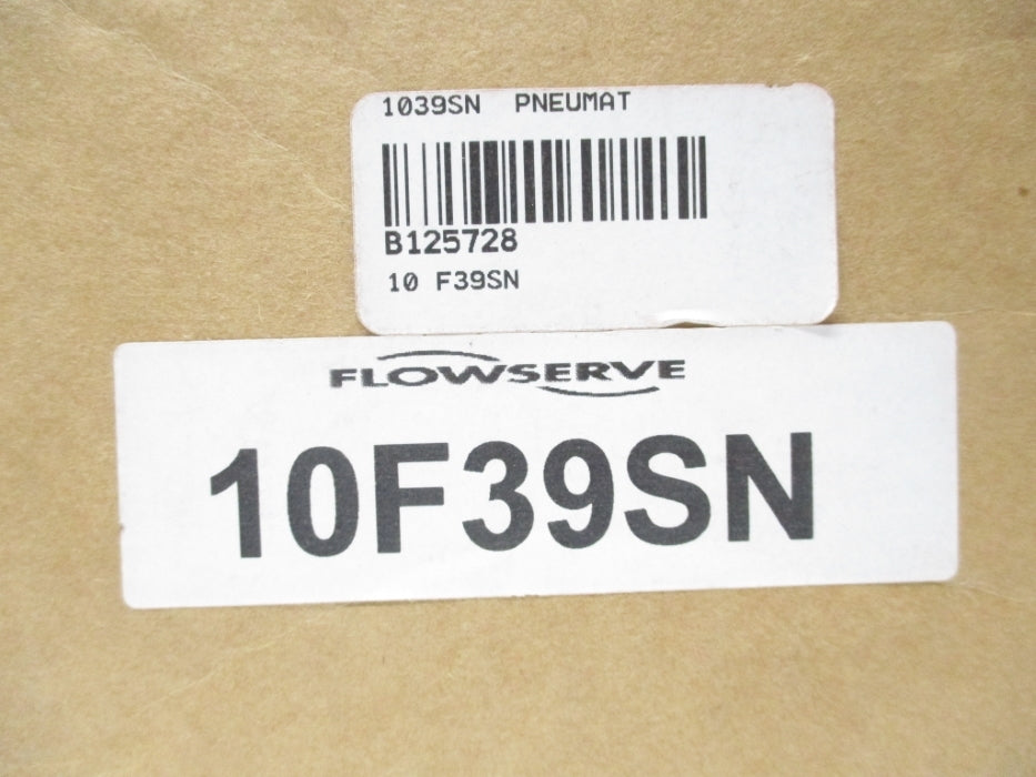 FLOWSERVE 10F39SN 120PSI NSMP