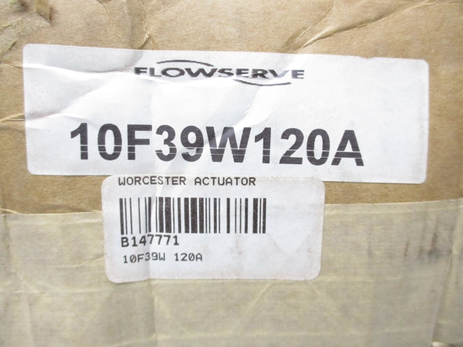 FLOWSERVE 10F39W120A 80PSI NSMP