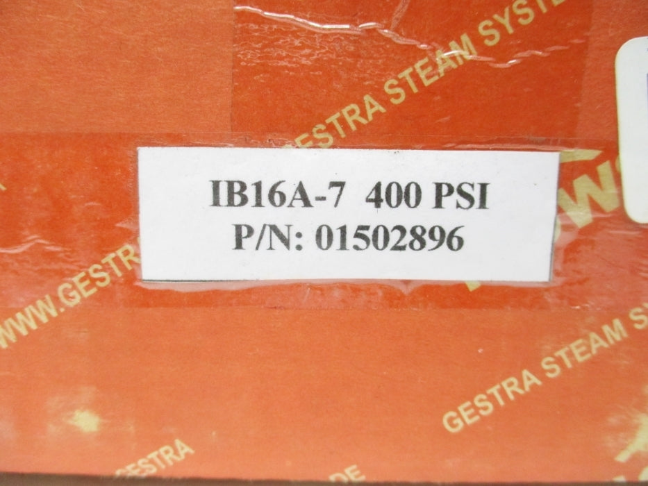 FLOWSERVE IB16A-7 400PSI NSMP