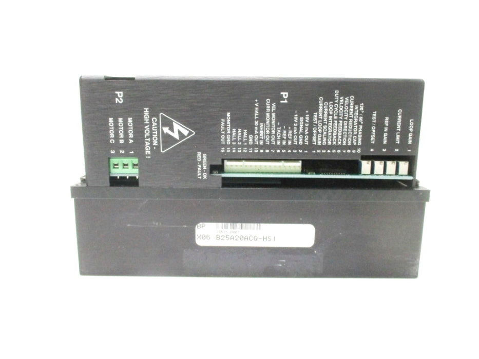 ADVANCED MOTION CONTROLS B25A20ACQ-HSI NSNP