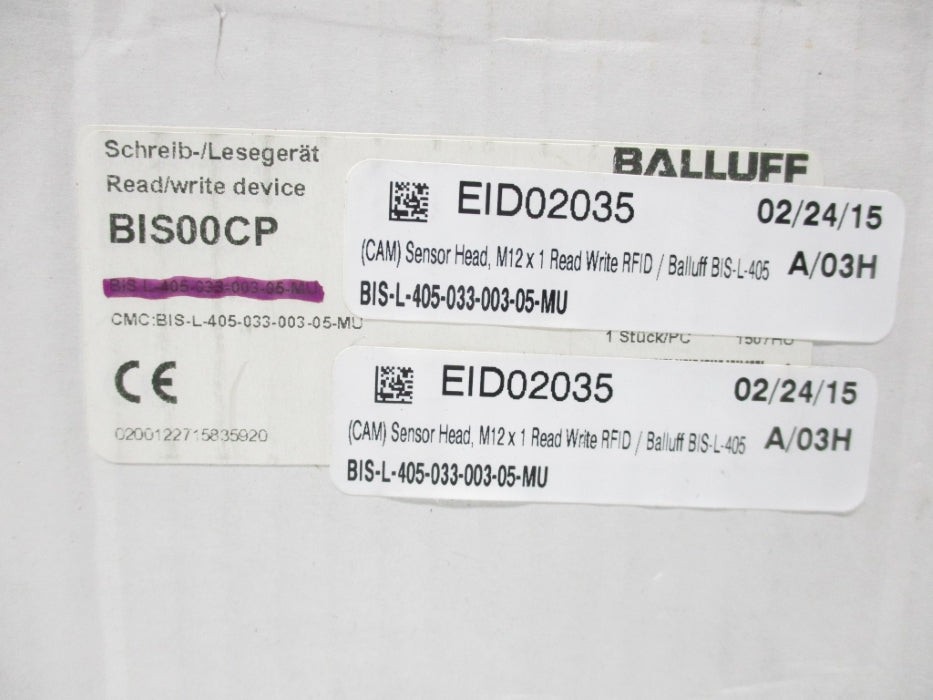 BALLUFF BIS00CP BISL-405-033-003-05-MU NSMP