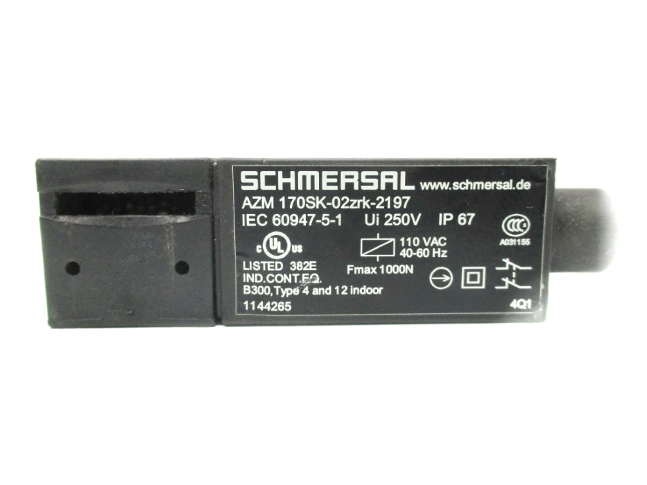 SCHMERSAL AZM170SK-02ZRK-2197 UNMP