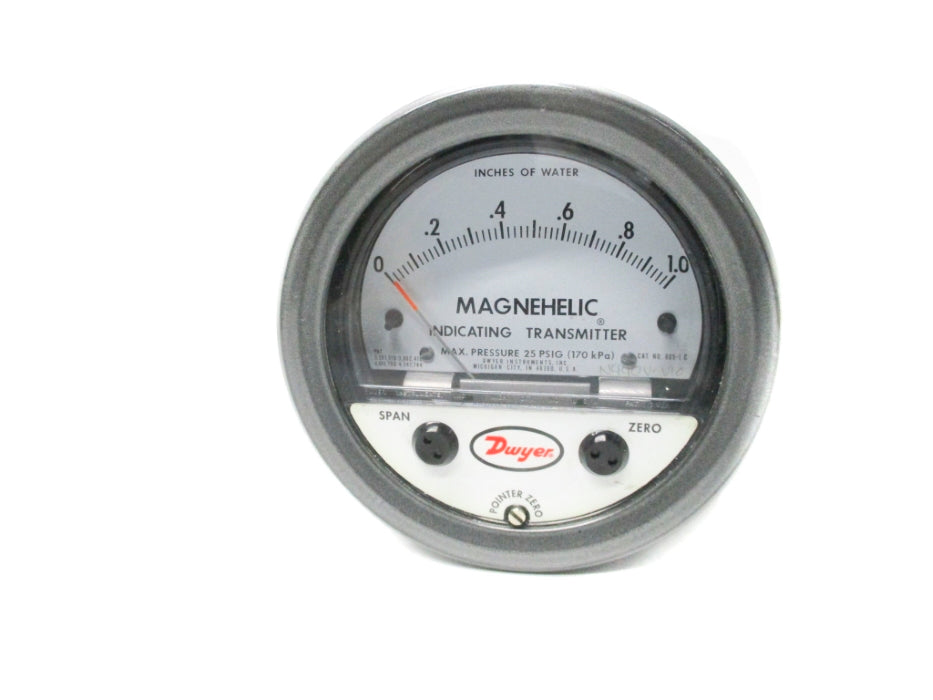 DWYER 605-1C 0-1.0INC 25PSI NSNP