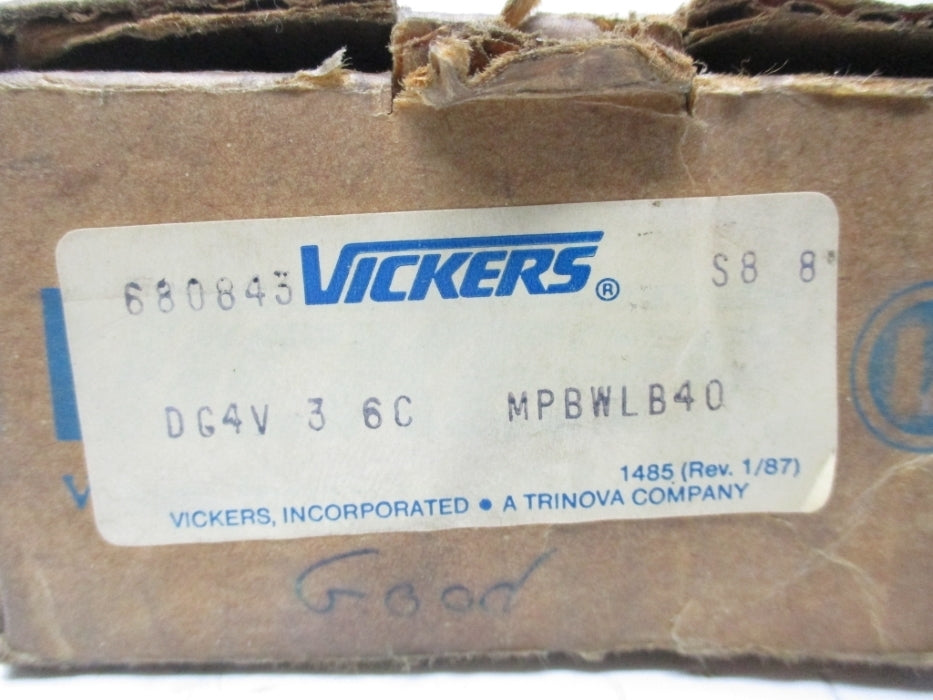 VICKERS DG4V-3-6C-MPB-WL-B-40 120V 5000PSI NSMP