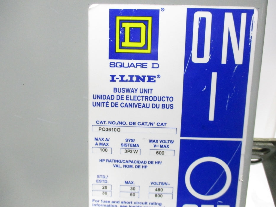 SQUARE D PQ3610G UNMP