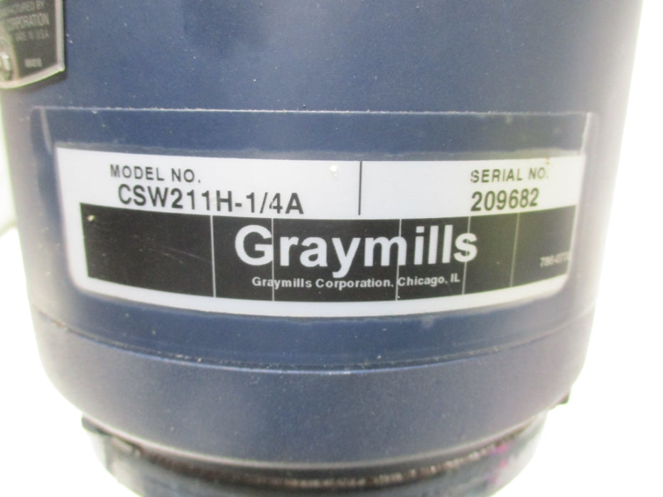GRAYMILLS CSW211H-1/4A NSNP