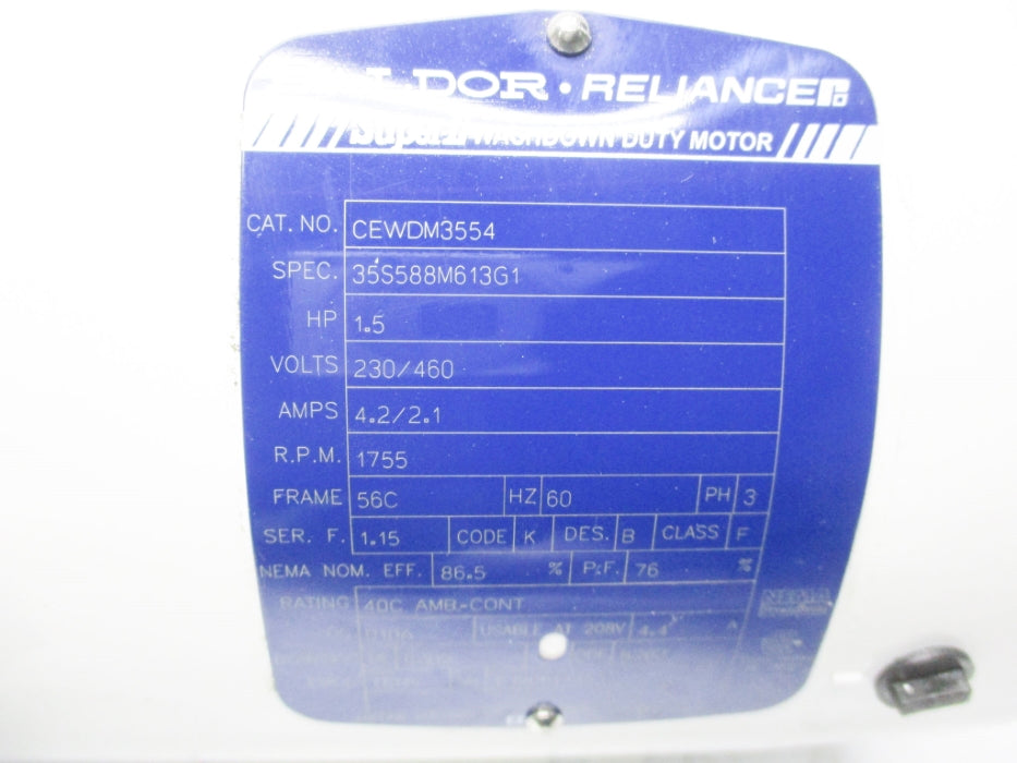 BALDOR CEWDM3554 NSNP