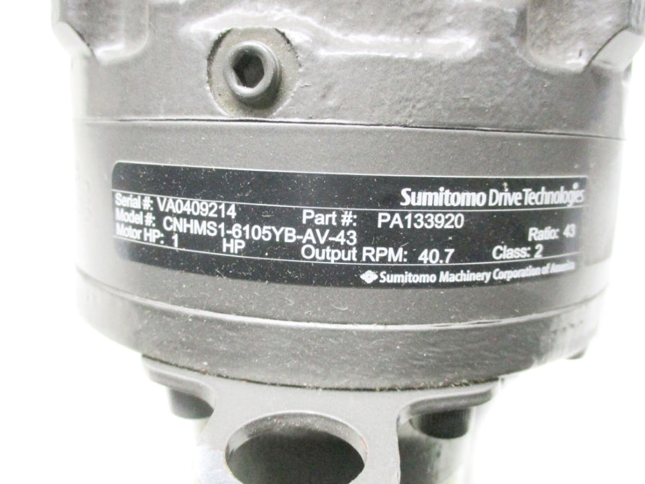 SUMITOMO CNHMS1-6105YB-AV-43 NSNP