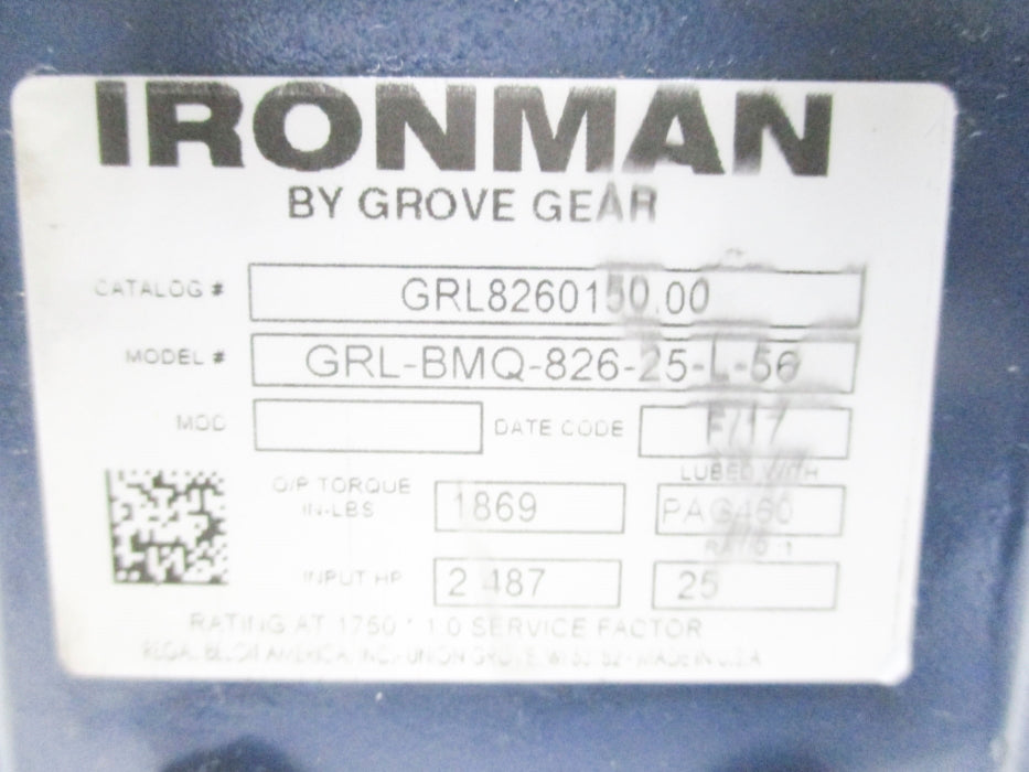 IRON MAN GRL-BMQ-826-25-L-56 NSNP