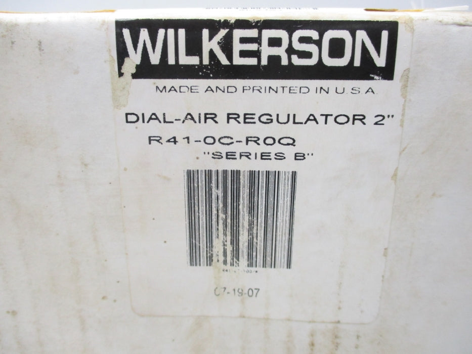 WILKERSON R41-0C-R0Q SER. B NSFS
