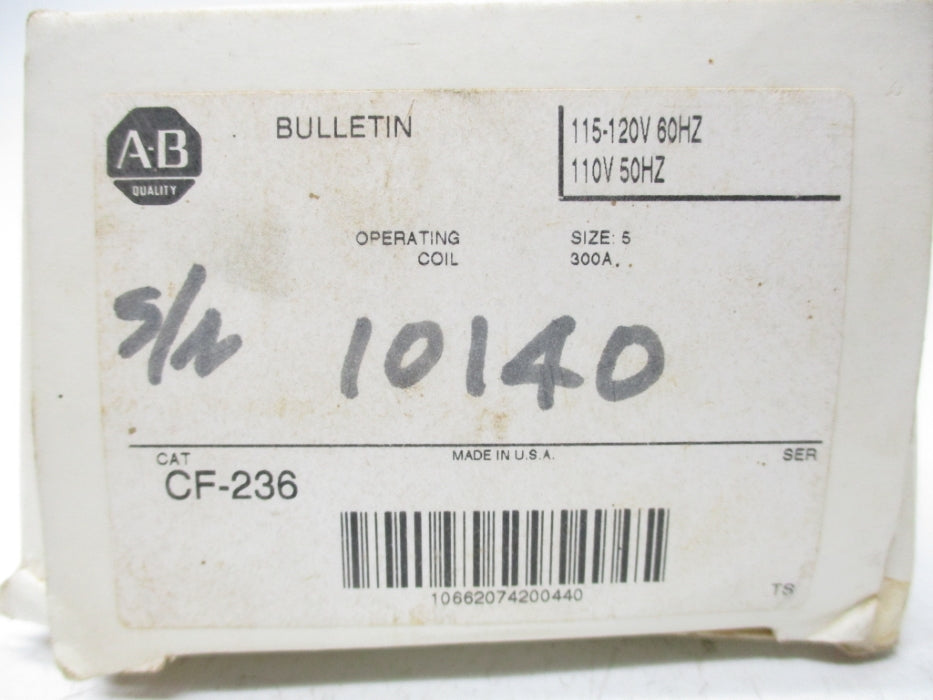 INDUSTRIAL SPARE PART CF236 110/115-120V (GY/BL) NSMP