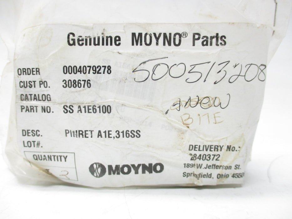 MOYNO SSA1E6100 (PKG OF 2) NSMP