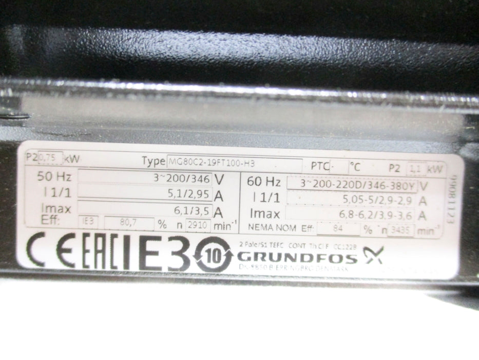 GRUNDFOS MTH2-6/6A-W-A-AQQV NSMP